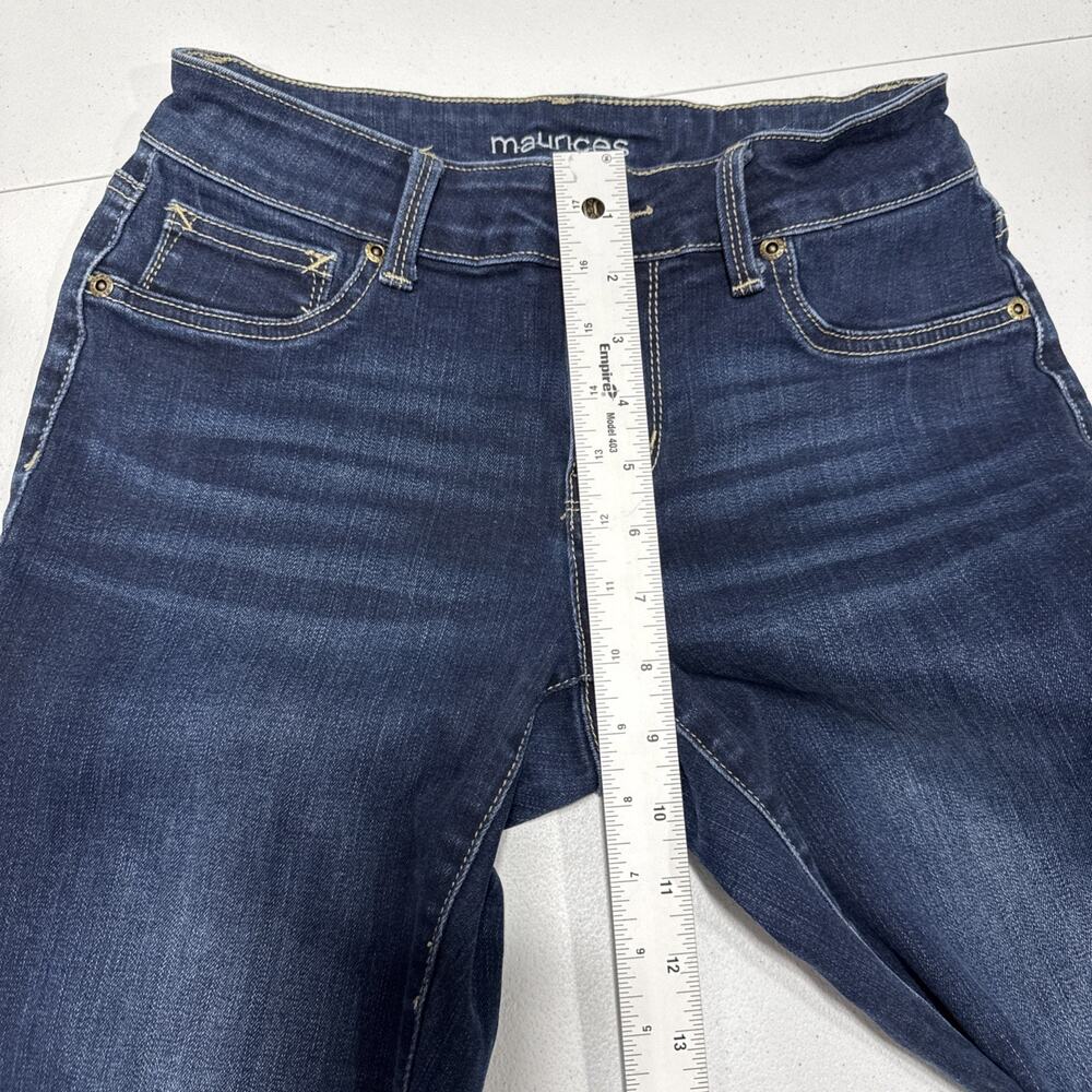Maurices Jegging Jeans Womens Size Small Regular Blue denim pants Stretch - Picture 7 of 9